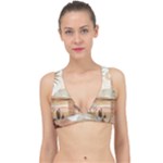 Abstract Sun Boho Bohemian Design Classic Banded Bikini Top