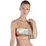 Abstract Sun Boho Bohemian Design Layered Top Bikini Top 