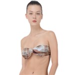 Abstract Sun Boho Bohemian Design Classic Bandeau Bikini Top 