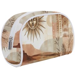 Abstract Sun Boho Bohemian Design Make Up Case (Large) from ArtsNow.com