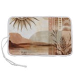 Abstract Sun Boho Bohemian Design Pen Storage Case (M)