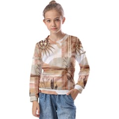 Kids  Long Sleeve T-Shirt with Frill  