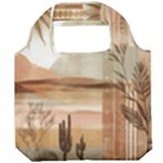 Abstract Sun Boho Bohemian Design Foldable Grocery Recycle Bag