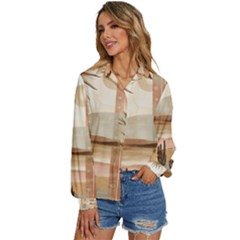 Women s Long Sleeve Button Up Shirt 