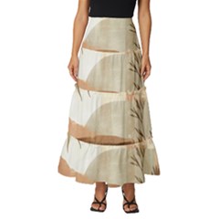 Tiered Ruffle Maxi Skirt 