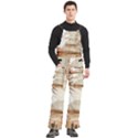 Men s Side Zip Front Pouch Ski And Snowboard Bib Pants	 