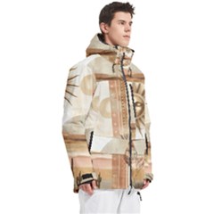 Men s Multi Pockets Zip Ski and Snowboard Waterproof Breathable Jacket 