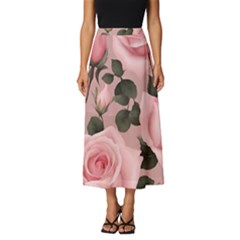 Classic Midi Chiffon Skirt 