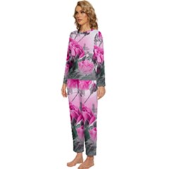 Womens  Long Sleeve Lightweight Pajamas Set 