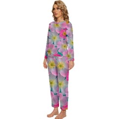 Womens  Long Sleeve Lightweight Pajamas Set 