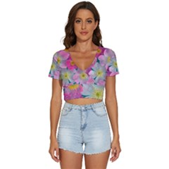 V-Neck Crop Top 