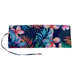 Hawaiian Flowers Hawaii Roll Up Canvas Pencil Holder (S) from ArtsNow.com