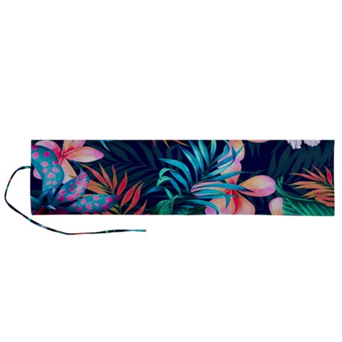 Hawaiian Flowers Hawaii Roll Up Canvas Pencil Holder (L) from ArtsNow.com