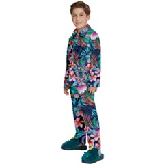 Kids  Long Sleeve Velvet Pajamas Set 