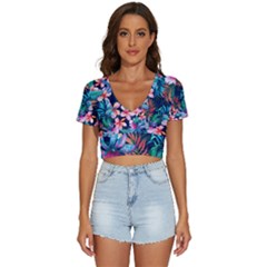 V-Neck Crop Top 