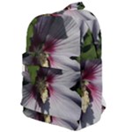 Purple Mallow Flower Classic Backpack