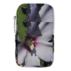 Purple Mallow Flower Waist Pouch (Small) from ArtsNow.com