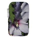 Purple Mallow Flower Waist Pouch (Small)