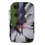 Purple Mallow Flower Waist Pouch (Large)