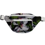 Purple Mallow Flower Fanny Pack