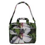 Purple Mallow Flower MacBook Pro 15  Shoulder Laptop Bag