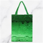 Green Water Droplets Classic Tote Bag