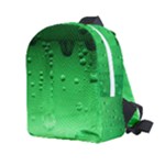 Green Water Droplets Kids  Age 2-4 Lightweight Preschool Backpack