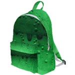 Green Water Droplets The Plain Backpack