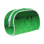 Green Water Droplets Make Up Case (Small)