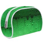 Green Water Droplets Make Up Case (Large)