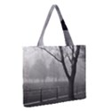 Zipper Medium Tote Bag Front