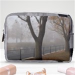 Grey Tree in Fog Make Up Pouch (Medium)