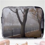 Grey Tree in Fog Make Up Pouch (Large)