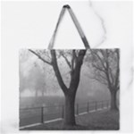 Fog Zipper Large Tote Bag