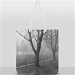 Fog Full Print Rope Handle Tote (Large)