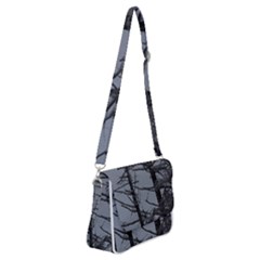 Shoulder Bag with Back Zipper 