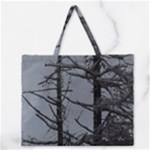 Nordic Woods Zipper Large Tote Bag