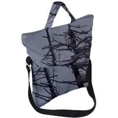 Fold Over Handle Tote Bag 