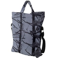 Fold Over Handle Tote Bag 