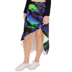 Asymmetrical Ruffle Hem Skirt  