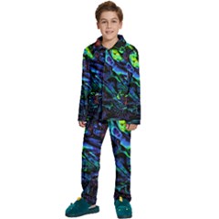 Kids  Long Sleeve Velvet Pajamas Set 