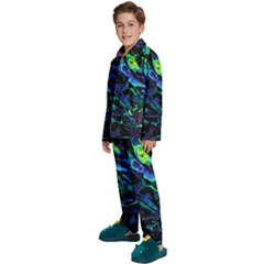 Kids  Long Sleeve Velvet Pajamas Set 