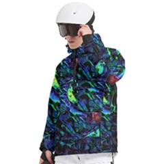 Men s Pullover Zip Ski and Snowboard Waterproof Breathable Jacket 