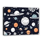 Space Galaxy Universe Stars Sky Canvas 16  x 12  (Stretched)