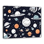 Space Galaxy Universe Stars Sky Canvas 20  x 16  (Stretched)