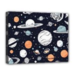 Space Galaxy Universe Stars Sky Deluxe Canvas 20  x 16  (Stretched)