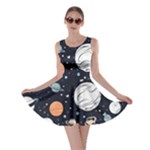 Space Galaxy Universe Stars Sky Skater Dress