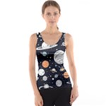 Space Galaxy Universe Stars Sky Women s Basic Tank Top