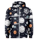 Space Galaxy Universe Stars Sky Men s Zipper Hoodie