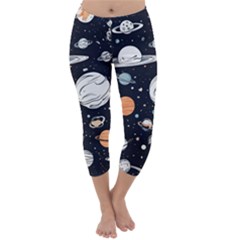 Capri Winter Leggings  Front